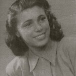 Judy Stern in Israel, 1950