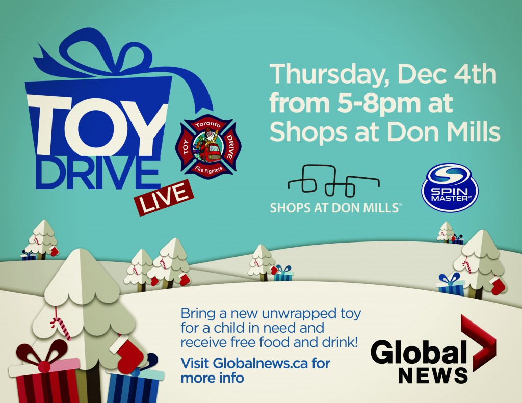 TOY DRIVE LIVE POSTER 2014